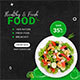 Healthy Fresh Food Google Adwords HTML5 Banner Ads GWD - HTML5 / Ad Templates