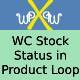 WooCommerce Stock Status in Product Loop - WordPress / eCommerce / WooCommerce