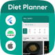 Flutter Diet Meal planner Android App Template + ios App Template | Diet Plan for Weight Loss | Nutr - Mobile / Flutter