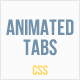 Animated Tabs - CSS / Tabs and Sliders