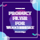 WooCommerce Product Filter Widget for Elementor - WordPress / eCommerce / WooCommerce