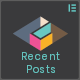 Recent Posts Elementor Addon - WordPress / Add-ons