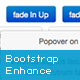 Bootstrap 2 and 3 enhance with CSS3 animation - JavaScript / Miscellaneous