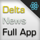 Delta News :: Complete Application React Native Android iOS Web - Mobile