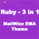 Ruby - 3 in 1 Mailwizz Modern Customizable Theme with Landing Page - PHP Scripts / Add-ons
