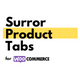 Surror Product Tabs for WooCommerce - WordPress / eCommerce / WooCommerce
