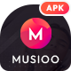 Musioo - Online Music Streaming Platform Flutter App with Admob Ads - Mobile / Flutter