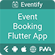 Eventify - Event Booking Flutter App Ui Kit (Android, IOS, PWA Responsive Website) - Mobile / Flutter