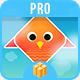 Square Bird (PRO) - BUILDBOX CLASSIC - IOS - Android - Reward video - Mobile / iOS