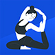 Women Stretching Fitness Point - Android App with Facebook and Google Ads - Mobile / Android