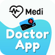 Medi - Doctor Appointment Booking and Pharmacy Flutter App UI Template - Mobile / Flutter