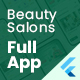 Beauty Salons, Spa, Massage, Barber Booking, Business Listing Multi-Vendor App with Admin Panel - Mobile / Flutter /...