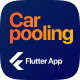Carpooling Android + iOS cross-platform frontend App template | Flutter 2 | Ride Talk - Mobile / Flutter