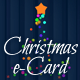 Merry Christmas e-Card - HTML5 / Canvas