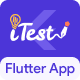 iTest - Online Quiz & Examination System Flutter Mobile App - Mobile / Flutter
