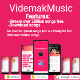 Videmak Music- Automatic Music Downloading and streaming Android application - Mobile / Android