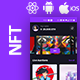 NFT Marketplace App | NFT Buying Selling Android + iOS App Template | React Native | NFTMarketPlace - Mobile