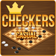Checkers Casual - NG Studio (c3p) - With Source Code - HTML5 / Games