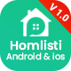 HomListi – Real Estate Listing Android & iOS App - Mobile