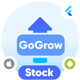 GoGrow: Stock Market Trading App | Charts | Wallet Android + iOS Flutter App UI Template - Mobile / Flutter