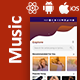 Online Music Streaming Android + iOS App Template| React Native | Music Player App | MyMusic - Mobile