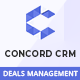 Concord - Deals Management CRM - PHP Scripts / Project Management Tools