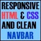 Responsive Navbar with HTML, CSS and Javascript - CSS / Navigation and Menus