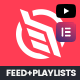 Struninn - Youtube Feed and Playlists Slider - WordPress / Social Networking