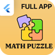 Maths Puzzle : Maths Game Full App with admob ready to publish | Flutter(Android,iOS) - Mobile / Flutter / Full Appli...