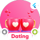GoDate - Dating App | Badoo | Bumble | Happn | Social | Matches | Swipes | Tinder Clone Flutter UI - Mobile / Flutter