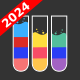 Water Sort Puzzle, liquid sorting (complete unity game +AdMob) - Mobile / Android