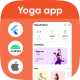 Yoga Workout Challenge - Lose weight with yoga template | Flutter | Android + ios app template - Mobile / Flutter