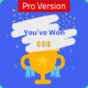 Lucky Scratch to Win PRO with Earning System - Admin Panel (Admob + Applovin + Yodo1) - Mobile / Android