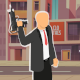 Hitman Bullet Game (Construct 3) - HTML5 / Games