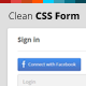 Usable CSS Login & Register Form - CSS / Forms