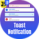 Snackbars & toasts notification - CSS