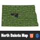 Interactive North Dakota Map - HTML5