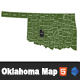 Interactive Oklahoma Map - HTML5
