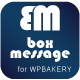 Box Message - Addons for WPBakery Page Builder WordPress Plugin - WordPress / Add-ons