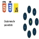 Circular menu - animated and dynamic navigation menu - JavaScript / Navigation