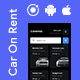 2 App Template | Car Rental Booking App | Self Driving Car App | Car Rent App | Carental - Mobile / Native Web