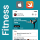 Fitness & Workout App Template in iOS Swift | FitBit - Mobile / iOS
