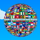 Puzzle - Flags of North and South America, learning game for kids - HTML5 / Games