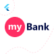 MyBank - Online Banking | Digital Bank App Flutter UI Kit | Mobile App Template | Android/iOS - Mobile / Flutter