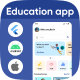 Entri - Education app | E-learning Management System Flutter 3.0(Android, iOS) app UI template - Mobile / Flutter