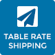 WooCommerce Table Rate Shipping - WordPress / eCommerce / WooCommerce