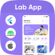 Pathology : Book Lab Testing Online flutter 3.X app (Android, iOS) UI template - Mobile / Flutter