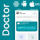 Doctor Appointment Booking Android App + iOS App Template in React Native | DoctorPlus - Mobile