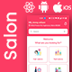 Multi Salon Appointment Booking App Template in React Native | Online Salon, Spa Booking App | Salon - Mobile
