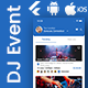Events App | DJ App | Android + iOS Template | Flutter | Ticket Booking App | DJETicket - Mobile / Flutter